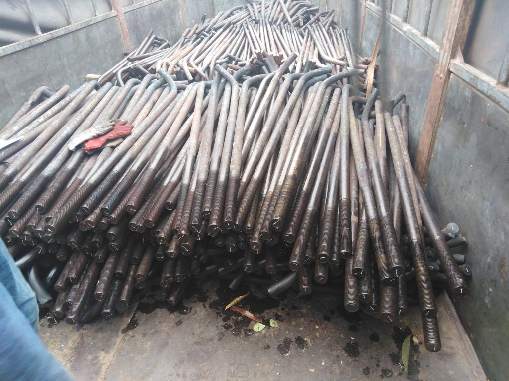 Bu lông neo móng cấp bền 8.8 M48, M42, M36, M30, M24